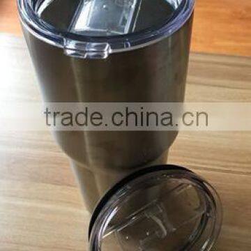 30OZ Stainless Steel Vacuum Insulated Tumbler with sliding lid