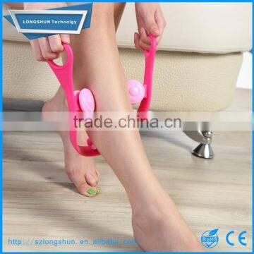 U-Shape Plastic Body and Leg Roller Massage, Leg Relax Massager