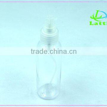 Cosmetic Packing Empty Clear Pet Bottle With Spray Cap Plastic Travel Bottle Set photo-3