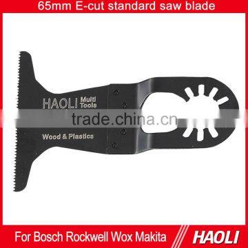 65mm(2-5/8'') HCS universal E-cut cutting oscillating multi tool saw blades