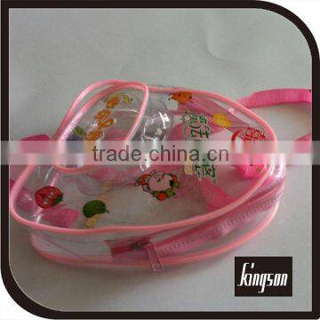 PVC colorfull zipper bag