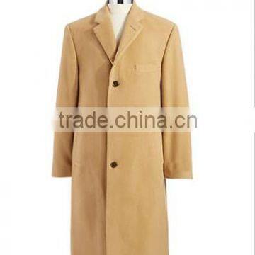 2016 new style full length overcoat wool cashmere men