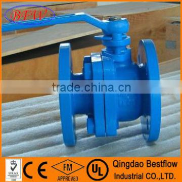 2Pc Flanged Ball Valve Cast Iron