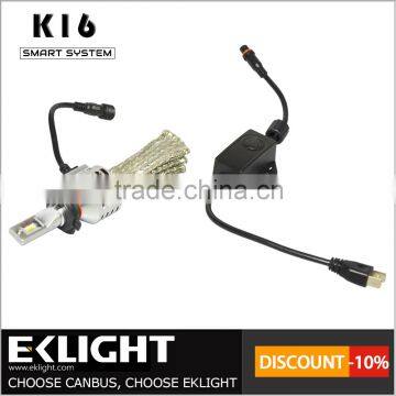 EKLIGHT brand 5600LM fanless canbus H1 H3 H7 H11 9006 H4 led driving light