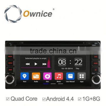 Wholesale ownice Android 4.4 & Android 5.1 radio player for Toyota RAV4 Corolla Cruiser support rear camera