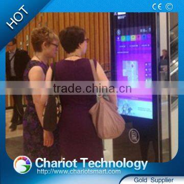 ChariotTech great price, infrared best touch screen monitor with 4:3 and 16:9 fromat,dual-touch for interactive advertising