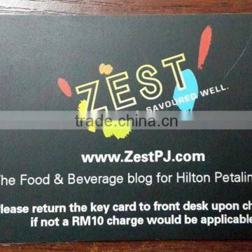 13.56MHz 125Khz RFID Card NFC Card for Hotel using