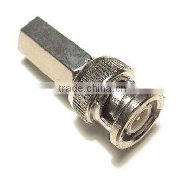 Coaxial connector, RF connector, BNC connector BNC male clamp type