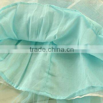 Aqua Pink Color Kids Party Wear Dresses for Girls of 2-6 Years photo-4