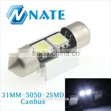 hotsalling festoon 5050 2smd led auto light