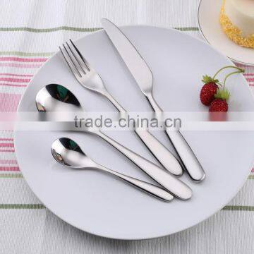 high quality stainless steel 1810 new design flatware set of cutlery set