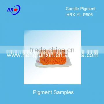 HRX-YL-P506 Orange Solvent Candle Pigment