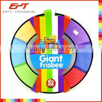 2015 New item big size funny soft fabric frisbee toy for sale