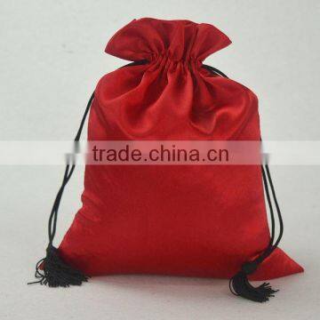 2014 new design custom satin hair packaging bags