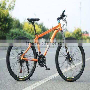 2016 new model/steel or aluminium fram/China bike factory wholesale mountain bikes/disc brake/26 inch mountain bicycle/MTB bike