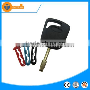 high quality transponder car key wholesale without logo with uncut blade with 4d60 chip for ford mondeo