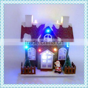 China Supplier Handmade Wholesale Christmas Lighting, Christmas Paper House Lighting photo-3