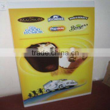 UV resistant corrugated plastic sign board