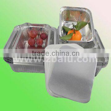 Producting Foil laminated cardboard lid/covers for food containers