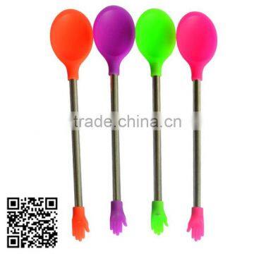 Fei Aoda Technology Food Grade Coffee Tools Coffee Silicone 3pcs Spoons photo-6