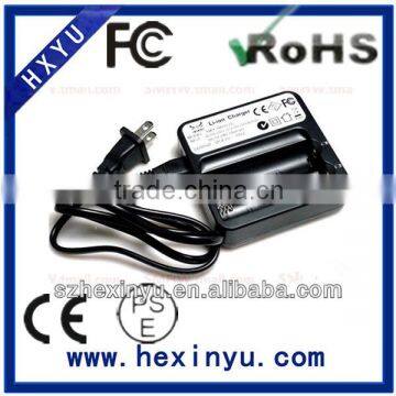 HXY-18650-2C The Outward Appearance is Exquisite Wall Charger 2pcs li-ion 18650 battery charger