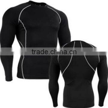 wholesale Long Sleeve Men Compression Top