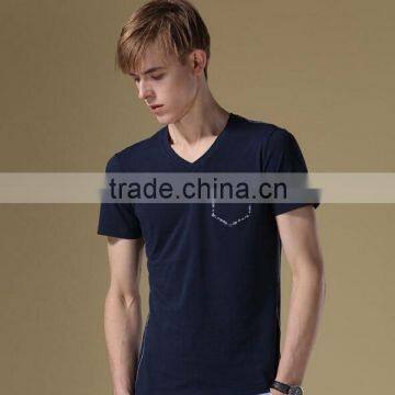 Top selling cheap custom tshirts black/mens plain tshirt