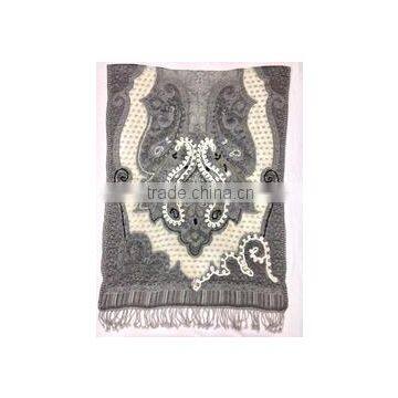 Wool Embroidery Shawls