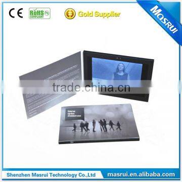 Visual Communications Brochure Creative Direction, LCD Video Brochure, Print Design