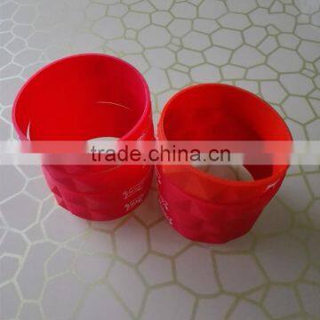 Wholesale Cheap Custom Embossed Mosquito Repellent Silicone Bracelet Wristband photo-3