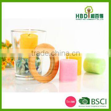 Buy Glass Jars Wood Lid,High Quality Wood Lid For Candle Jar photo-4