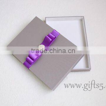 High quality wedding invitation box