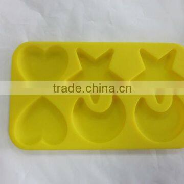 promotion various lovely mini silicone chocolate mold