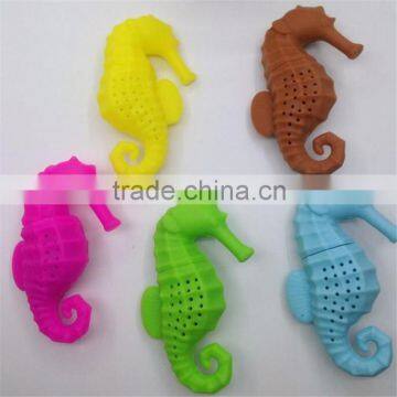 New design shape sea horder shape tea infuser or hippocampi tea infuser