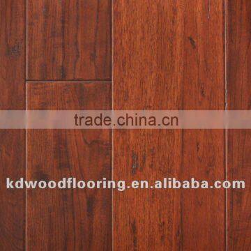 Multilayer Hand Scraped American Hickory Enginnered Flooirng