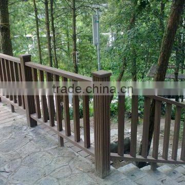 Waterproof Wpc Decking WPC Baluster Anti-UV Wood Plastic Composite Railing With High Quality