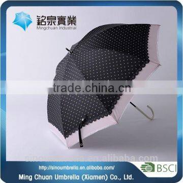 wholesale china import border design cheaper straight umbrella