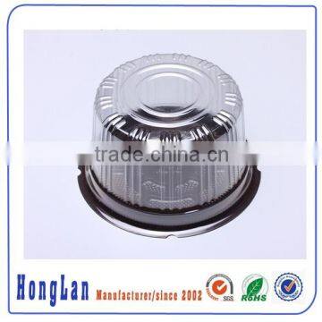 customized Transparent packaging blister plastic disposable packing salad fruit tray container cake box