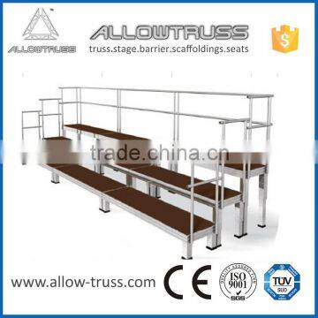 high quality hot sale aluminum choral riser