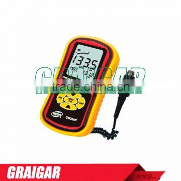 Film/Coating Thickness Gauge GM280F Data Analysis: Average, Maximum, Minimum, Standard deviation and measuring times