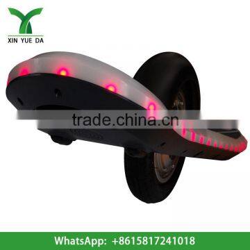 Wholesale Smart Self Balancing One Wheel Hoverboard Electric Skateboard With Led Lights photo-2