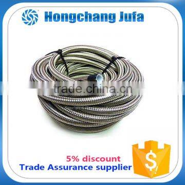 Large Diameter Machine Flexible Metal Braided Ptfe Hose photo-3