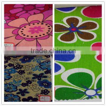 Hot selling 220gsm prining canvas stock textile fabric