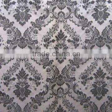 Polyester or polyester/cotton blended jacquard fabric for window curtain table cloth and banquet table napkin