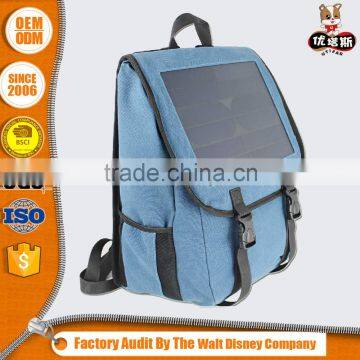 Wholesale solar backpack for hiking cycling