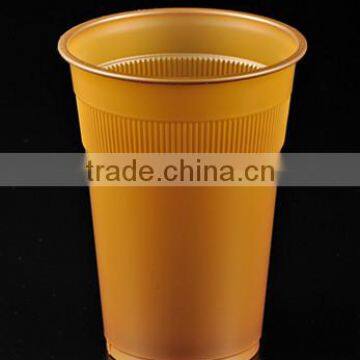 C0977101, 9oz(270ml) PS disposable plastic double color hotel cold drink cup kid drinking cups