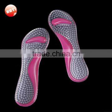 adhesive silicone gel women arch support angels insoles