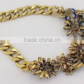 New Hot Selling Flower Choker Collar Vintage Pendant Statement Necklace Women Necklaces & Pendants Fashion Necklaces for Women 2 photo-6