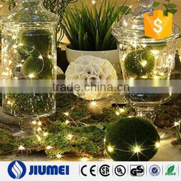 Decoration waterproof battery copper led string light