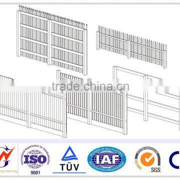 Professional cad drawing fence design